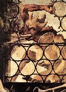 Matthias Grunewald St Anthony oil painting